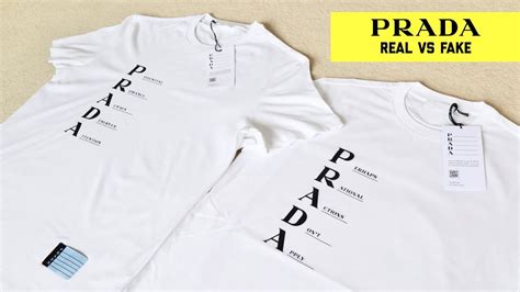 fake prada logo t shirt